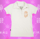 Polo damskie białe