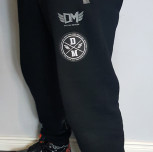 Spodnie dresowe DM czarny/melange