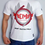 T-shirt DM "RING" biały