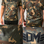 T-shirt treningowy DM Camo