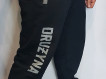 Spodnie dresowe DM czarny/melange