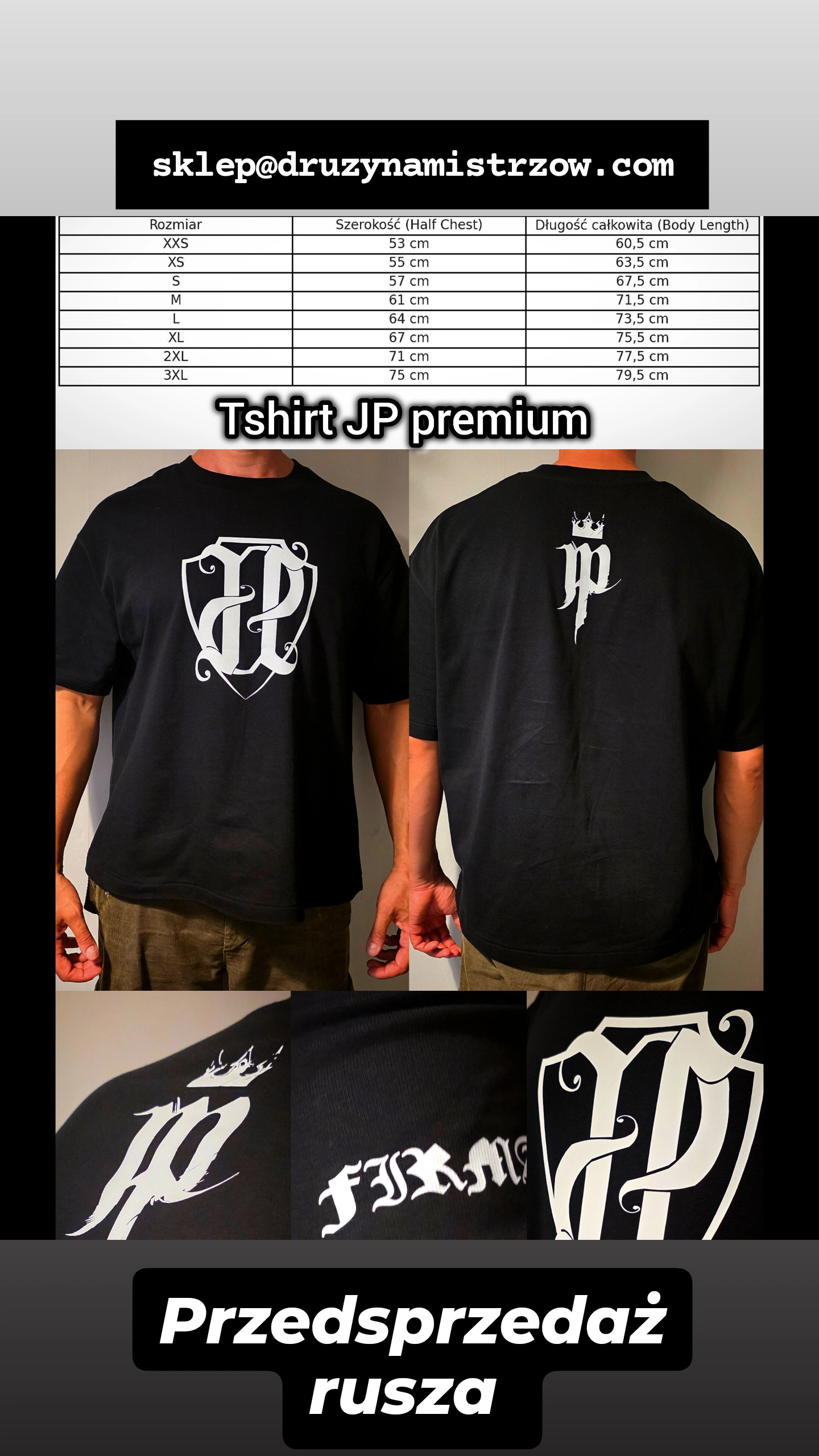 T-shirt JP FIRMA red Premium PRZEDSPRZEDAŻ